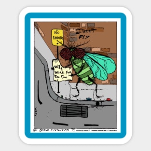 Street Fly Sticker